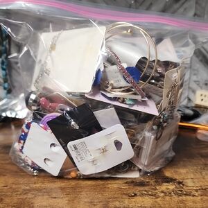 Mixed Fashion Wearable Craft Jewelry Grab Bag GALLON BAG